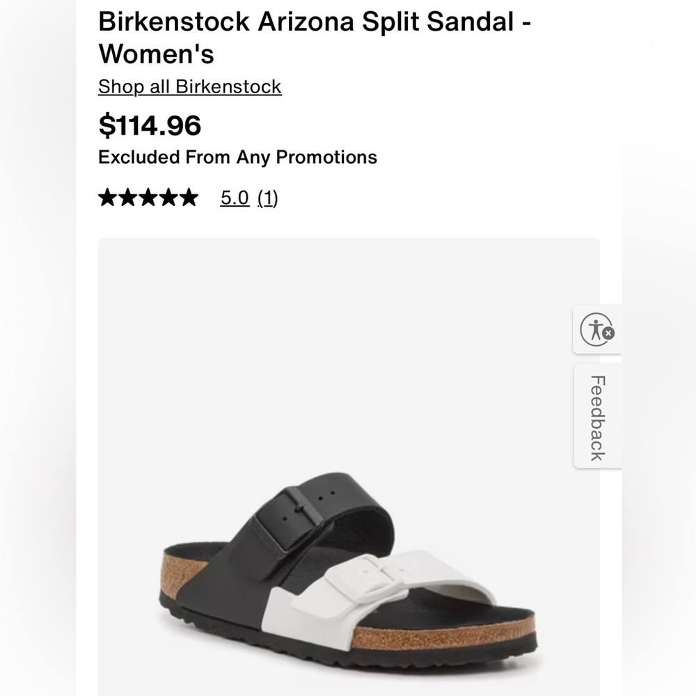 Birkenstocks - excellent condition. Possibly 8.5… size not visible. - Picture 2 of 9